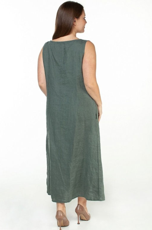 Умягченный лен 100% платье
