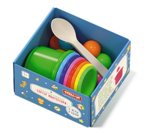 Стеллар. Логическая игрушка "Сортер Монтессори" арт.02180