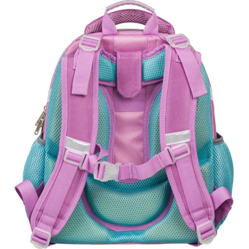 Ранец Комус Basic Лисичка , серебристый, 2 отд, эргоном спинка