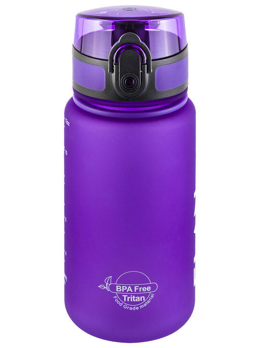 Бутылка для воды 350 мл 6,8*6,8*17 см "Style Matte" лаванда