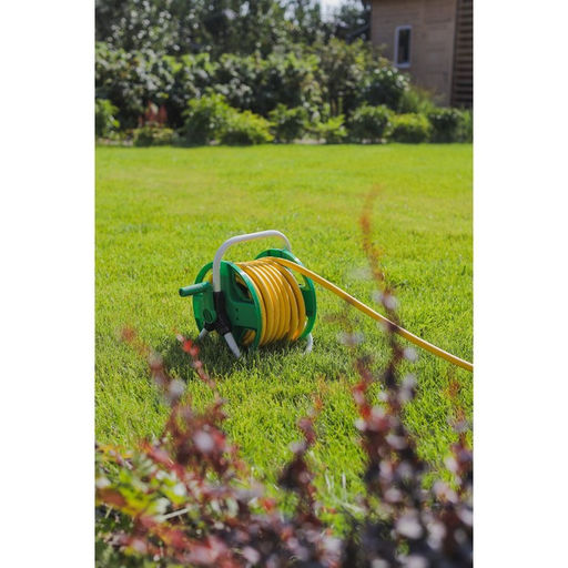 Катушка для шланга до 30 метров, металл, пластик, 1/2, Greengo  фото 5
