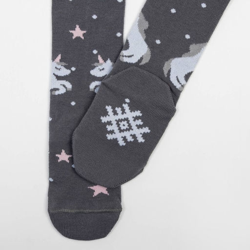 Колготки детские KAFTAN «Единорог», рост 104-110 см, серые