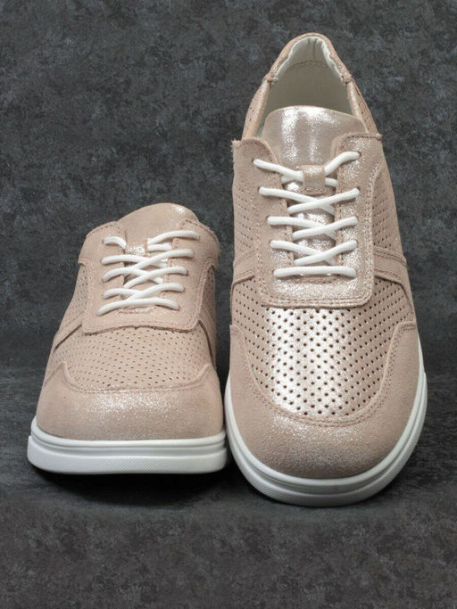 05-FEE01-2P BEIGE Кроссовки (нубук) - Фабричный китай фото 15