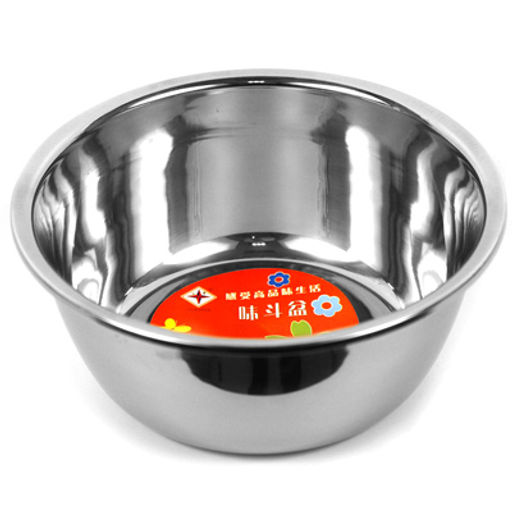 Миска из нержавеющей стали "Люкс" д215мм, 2л, h85мм (Китай)