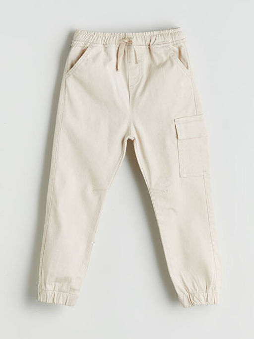 Beli Lastikli Erkek ?ocuk Kargo Jogger Pantolon