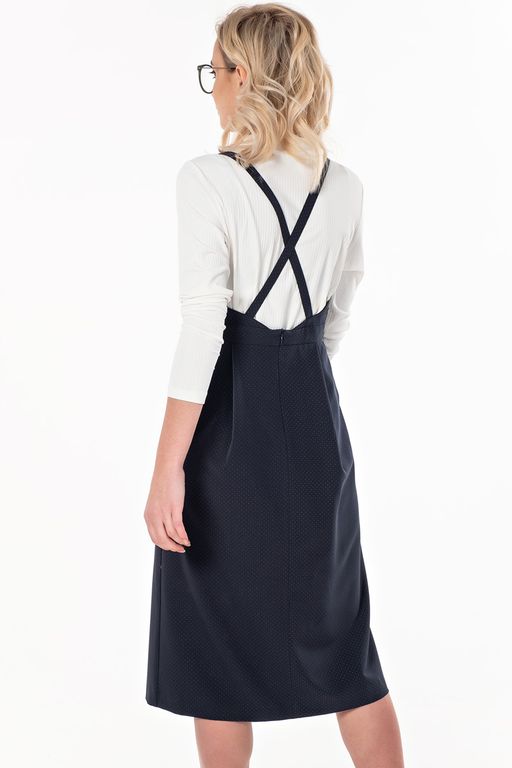 Сарафан офисный миди под блузку - Fly фото 18