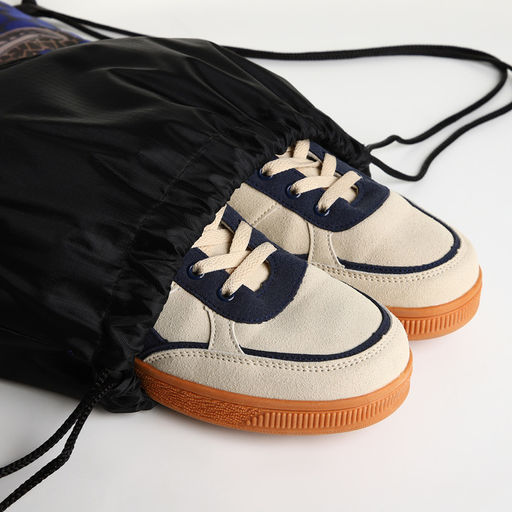 Мешок для обуви, 34*0,1*45, отд на молнии, отд на стяжке, черный - Simaland фото 4