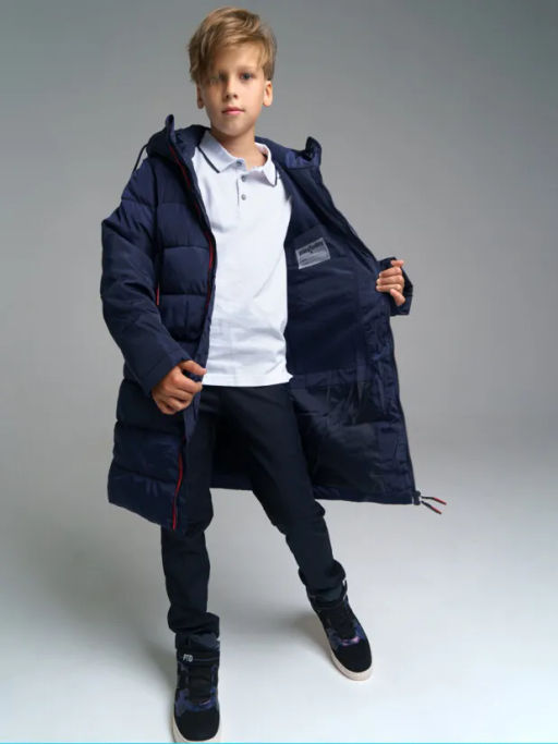 PlayToday / Пальто текстильное с полиуретановым покрытием для мальчиков  фото 4