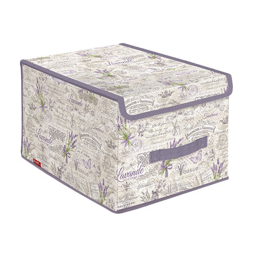 Короб стеллажный с крышкой, большой, 30*40*25 см Valiant  фото 57