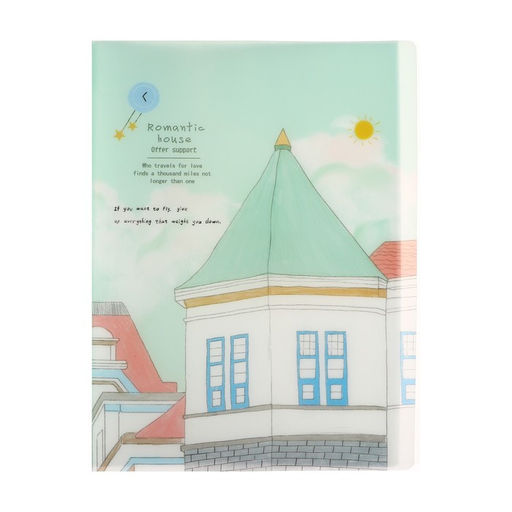 Папка формат А4, с 40 прозрачными файлами, Достопримечательность МИКС - Calligrata фото 3