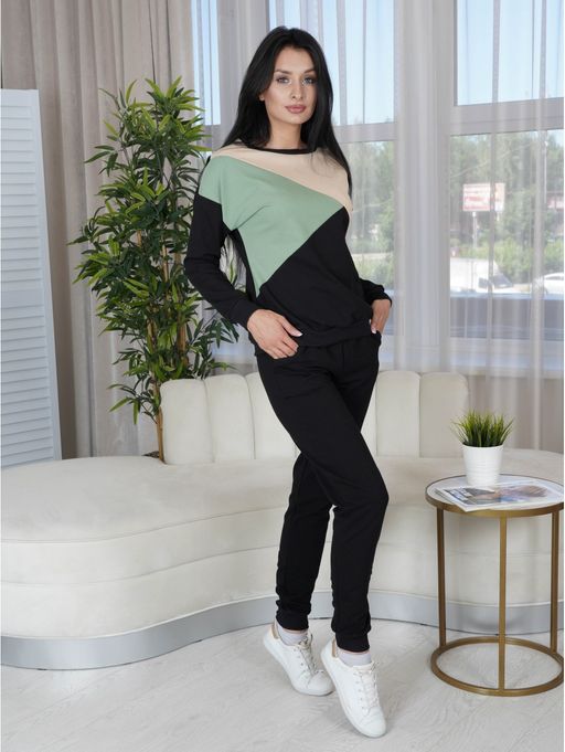 Костюм женский Дельта бордо - Lovetex фото 6