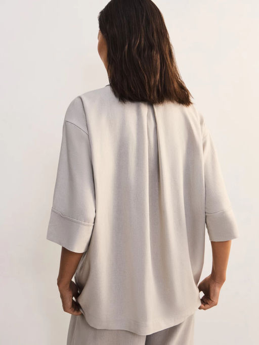 Льняная блуза свободного кроя ZR2605012001-36 / Zarina