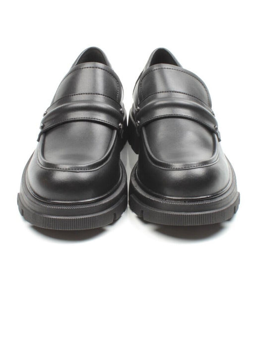 03-C1818-1 BLACK Лоферы женские (натуральная кожа)