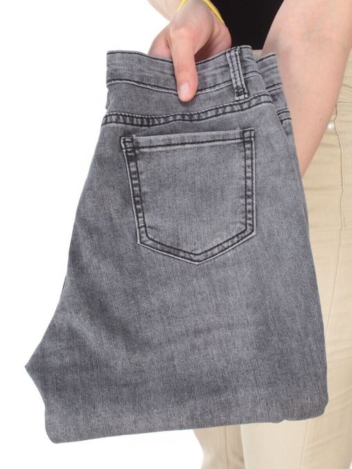 2352 DARK GRAY Джинсы женские AMG JEANS (95% хлопок, 5% эластан)