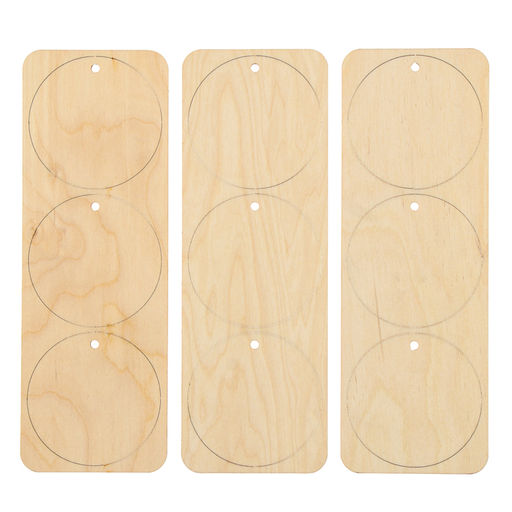 Заготовки для творчества на новый год Шары, с карандашами