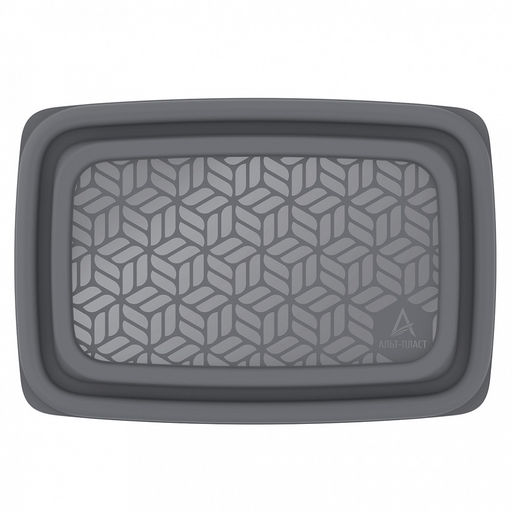 Контейнер для продуктов Гурман 1,1л, 19,4х13,1х7,5см, полипропилен, графит, подходит для СВЧ и заморозки (Россия) - Домашняя Мода фото 2