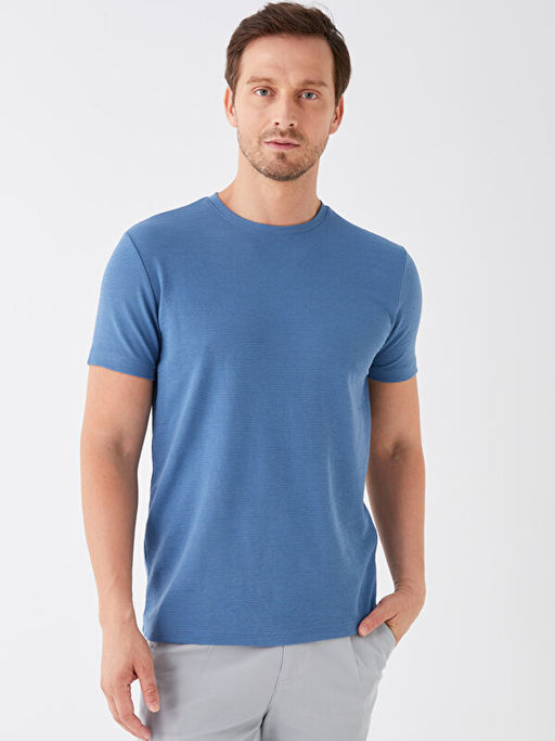 Bisiklet Yaka K?sa Kollu Erkek Ti??rt