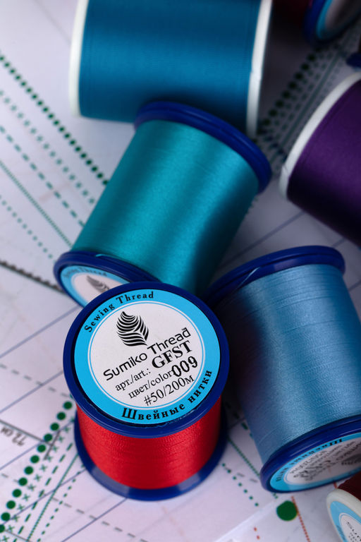 Швейные нитки (полиэстер) GFST 50 SumikoThread 219 я 200 м