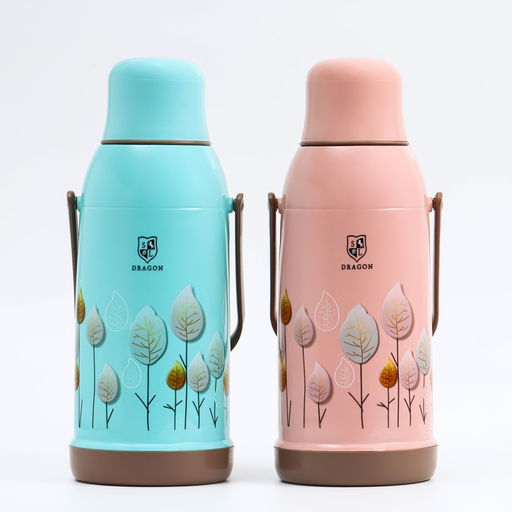 Термос 3.2 л, со стеклянной колбой, сохраняет тепло 36 ч, микс