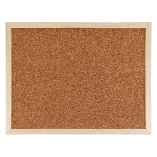 Доска пробковая А2, 45×60 см, Calligrata, в деревянной раме