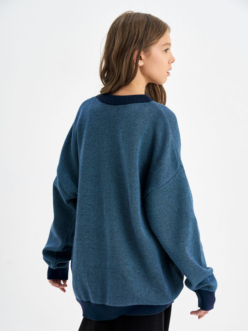 Синий джемпер для мальчика