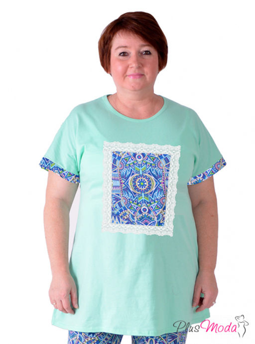 Туника Модель №431 размеры 50-80 - Plusmoda фото 4