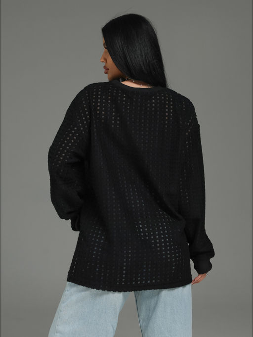 Фрэнсис свитшот женский (черный)