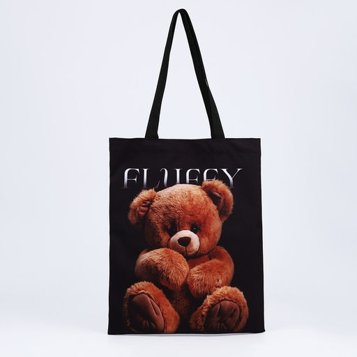 Сумка-шопер без застёжки, цвет чёрный - Nazamok фото 5