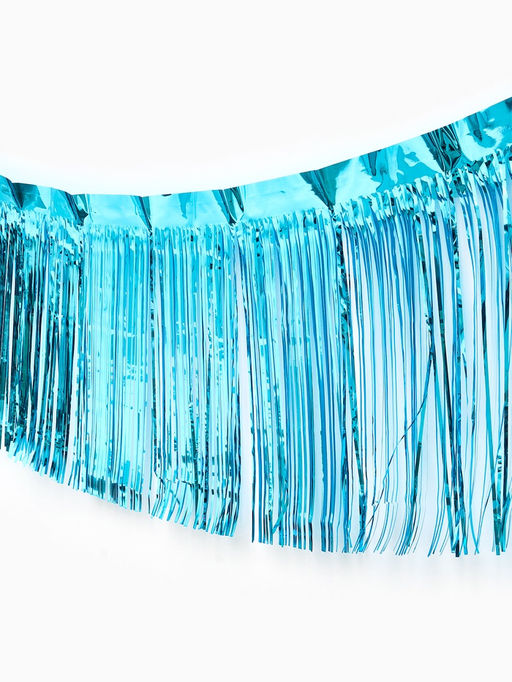 Цена за 2 шт. Гирлянда «Дождик», 3 метра, цвет голубой