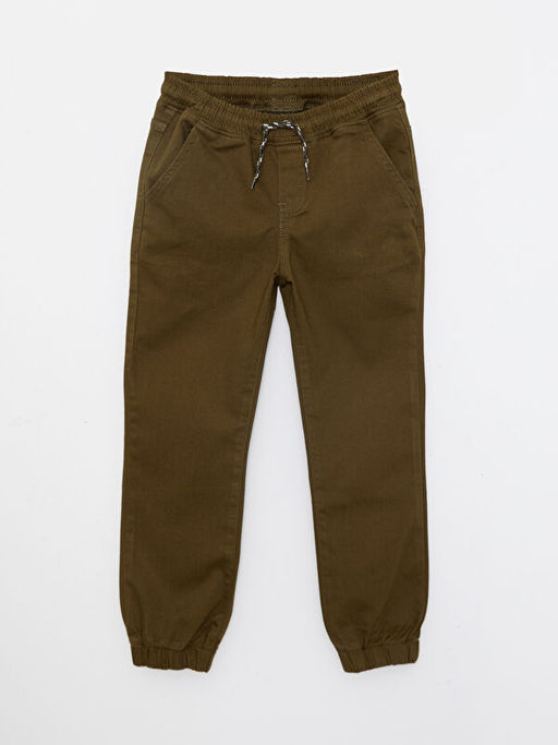 Beli Lastikli Basic Gabardin Erkek ?ocuk Jogger Pantolon
