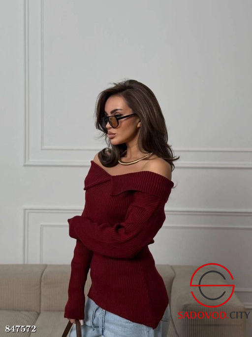 Кофта женская однотонная - Bruno фото 4