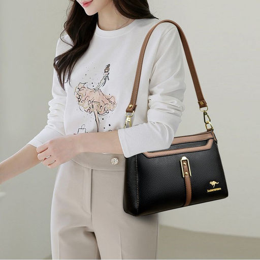 KAIDIFEINIROO Сумка женская с двумя ремнями 8730  фото 18