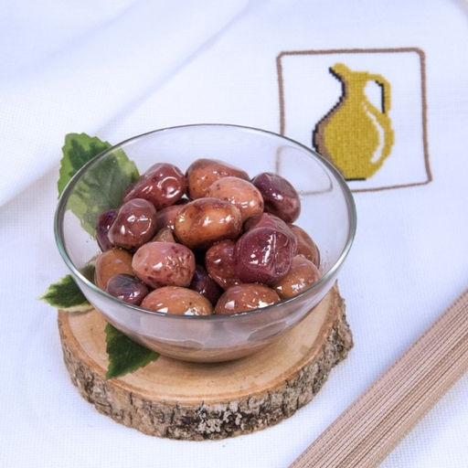 Г-серия. Оливки Амфисса с косточкой, Греция, вакуум, 250г - Evros фото 4