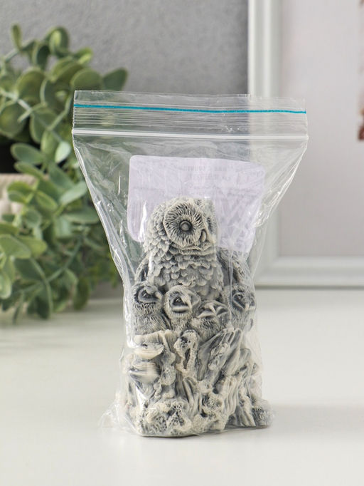 Сувенир "Сова с совятами" 9,6 см