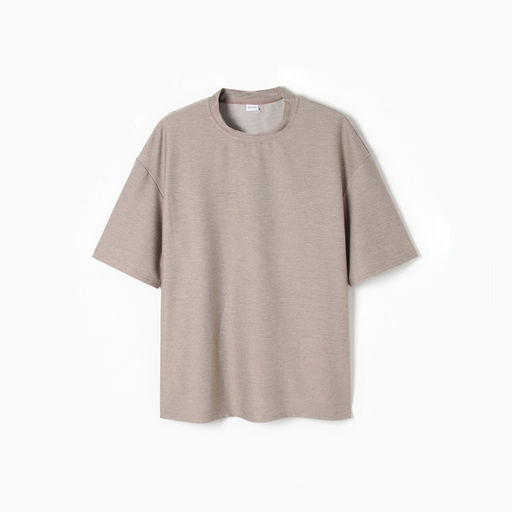 Футболка мужская MINAKU REGULAR: серая, размер 54