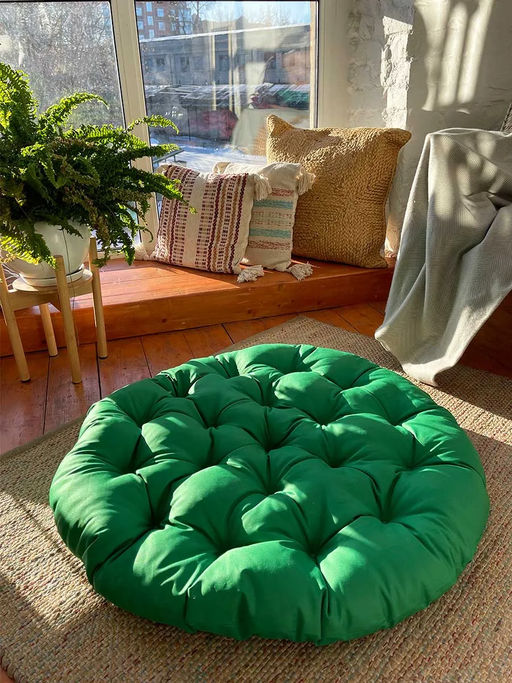 Подушка в подвесное кресло кокон и качели PO 80х80 см, оксфорд, круглая, Bio-Line