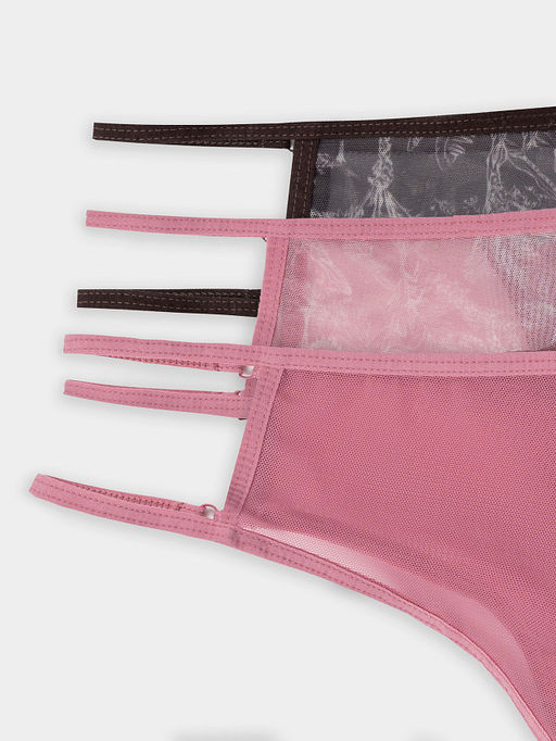 Трусы бразилиана женские в наборе, 3 шт - Mark formelle фото 2