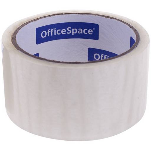 Цена за 2 шт. Клейкая лента 48мм*40м "OfficeSpace" прозрачная, 38мкм (КЛ_4217)