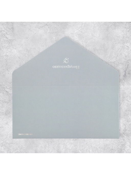 Цена за 2 шт. Конверт подарочный «Поздравляю», софт тач, тиснение, 19×9 см