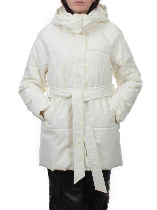 S24-299 MILK Куртка демисезонная женская (100 гр. холлофайбер) - Fashion фото 3