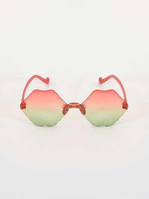 Цена за 2 шт. Карнавальные очки «Губы» градиент, цвета МИКС