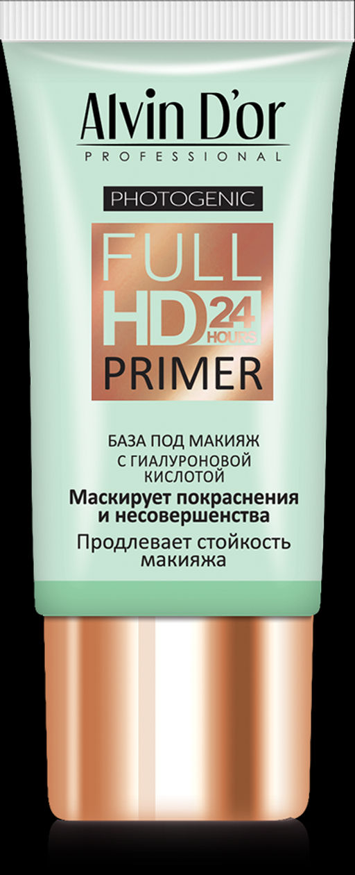 Alvin Dor SP-03 База под макияж Full Hd primer 24hours (зелёная) 25мл