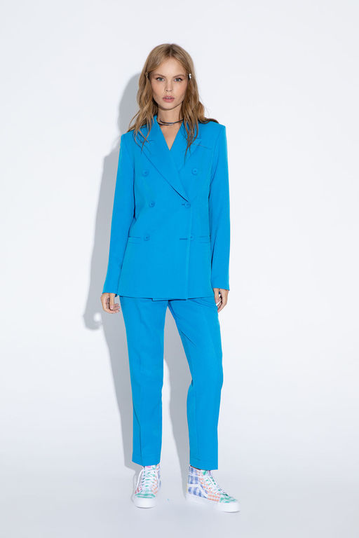 Брюки Pirs 4638 ярко-голубой  фото 5