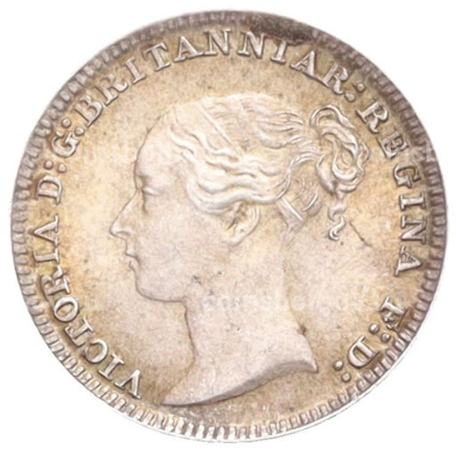 1 пенни 1887 года Великобритания Маунди