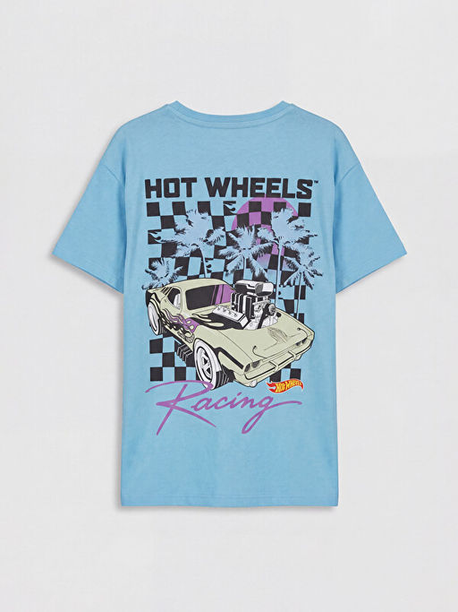 Hot Wheels Bask?l? Erkek ?ocuk Pijama ?st