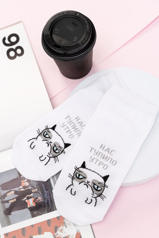 Цена за 2 пары. Носки Утро женские - Berchelli фото 14