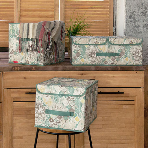 VAL ВH-BOX-K Короб стеллажный без крышки, 31*31*31 см, BOHO, шт - Valiant фото 6