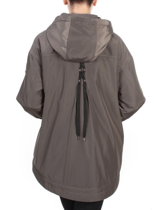 9703 DARK GRAY Куртка демисезонная женская RIKA (100 гр. синтепон) - Fashion фото 5
