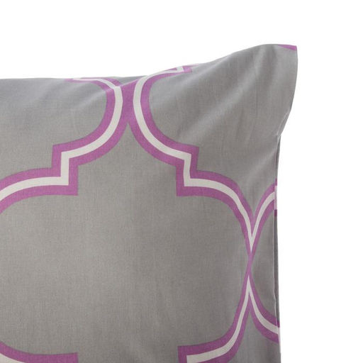 Наволочка Этель, размер 70х70 см, цвет сиреневый, поплин  фото 2