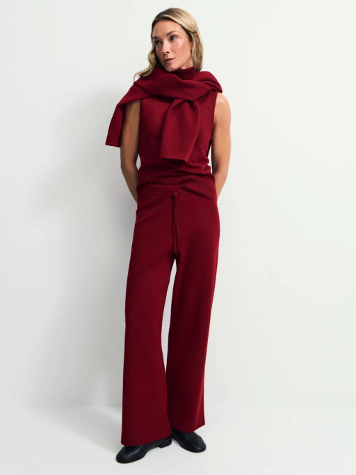 Топ без рукавов с воротником стойкой / Zarina  фото 3